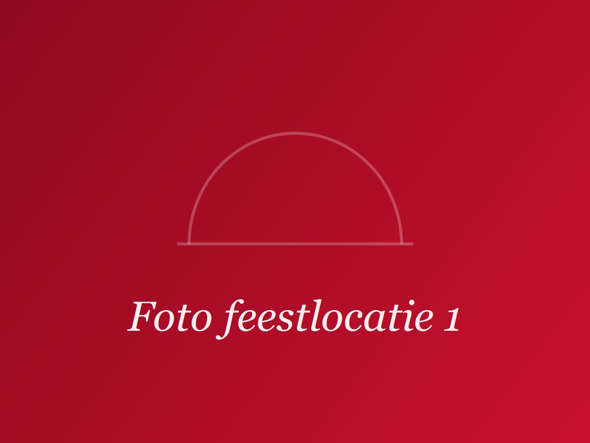 Onze feestlocatie